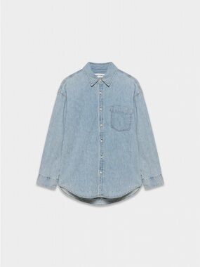 ARITZIA DENIM FORUM 80’S COMFY DENIM SHIRT